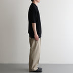 THE SEAISLAND COTTON POLO S/S #BLACK [BN-25SM-057]