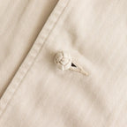 PATINA HERRINGBONE SOUVENIR JACKET #BONE [251OJ-JK16]