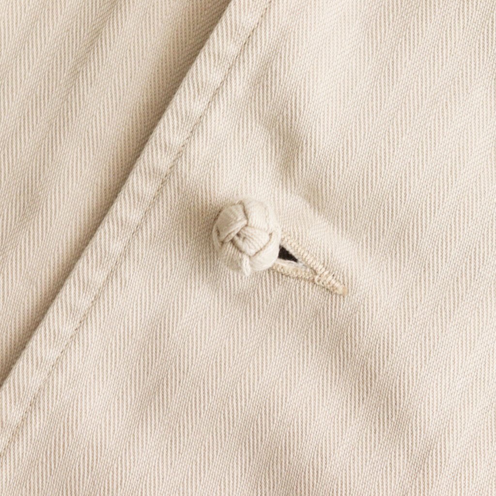 PATINA HERRINGBONE SOUVENIR JACKET #BONE [251OJ-JK16]