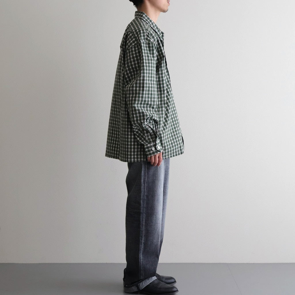 C/L PLAID LS SHIRTS #FOREST [PMAV-LS01]