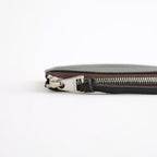 qualquer coisa pouch mini - doeskin #black×dark brown