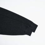 SUNSHINE CASHMERE POLO #HEATHER BLACK [BN-26FM-059]