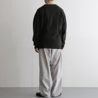 Wool Harf Cardigan ST V-neck #KHAKI [NEP-AW2403]