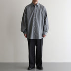 REGULAR STRAIGHT TROUSERS #CHARCOAL GRAY [M25C07PT02C]