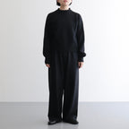 All-yak Crewneck #BLACK×NAVY [NEP-AW2408]