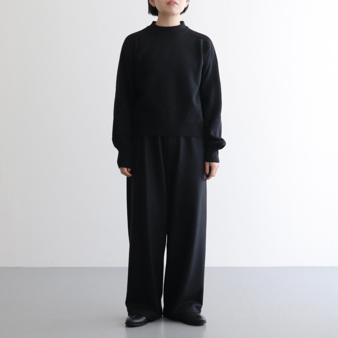 All-yak Crewneck #BLACK×NAVY [NEP-AW2408]