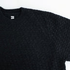 Baby Alpaca Knit P/O #MelangeBlack [BHS25F013]