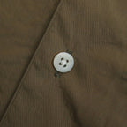 Chambray Open-Collar Shirt #OliveBeige [BHS25S021]