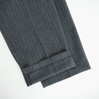 SINGLE PLEAT WIDE TROUSERS #GRAY [M26C20PT01C]