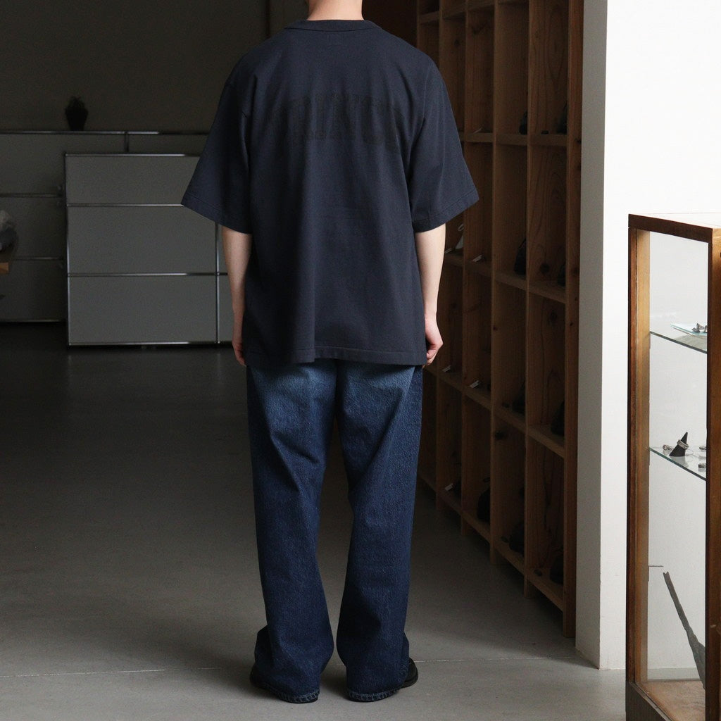 NOT-PRINCE 88/12 Print Tee WIDE #NightBlack×Black-PT [bROOTS25S36S26B]