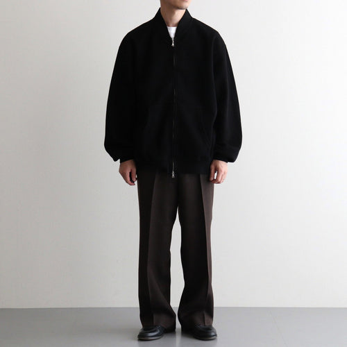 Rough&Smooth Thermal Blouson #Black [bROOTS26F14]