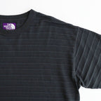 Garment Dyed Jacquard Field Tee #Asphalt Gray [N26SH039]