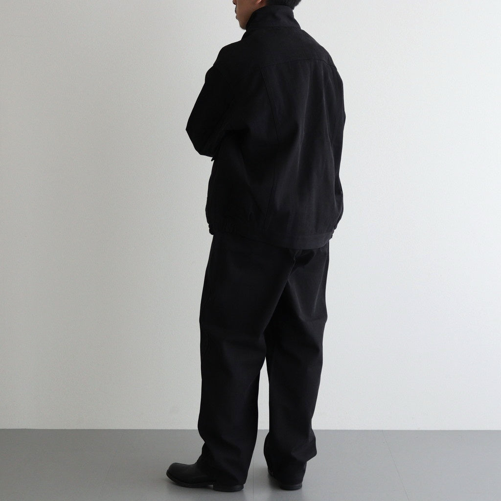 HOODED SPORTING BLOUSON #INK BLACK [PMLW-OT01]