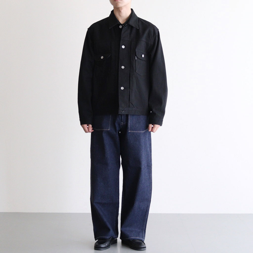 CLASSIC JEAN JACKET #BLACK [PM-300]