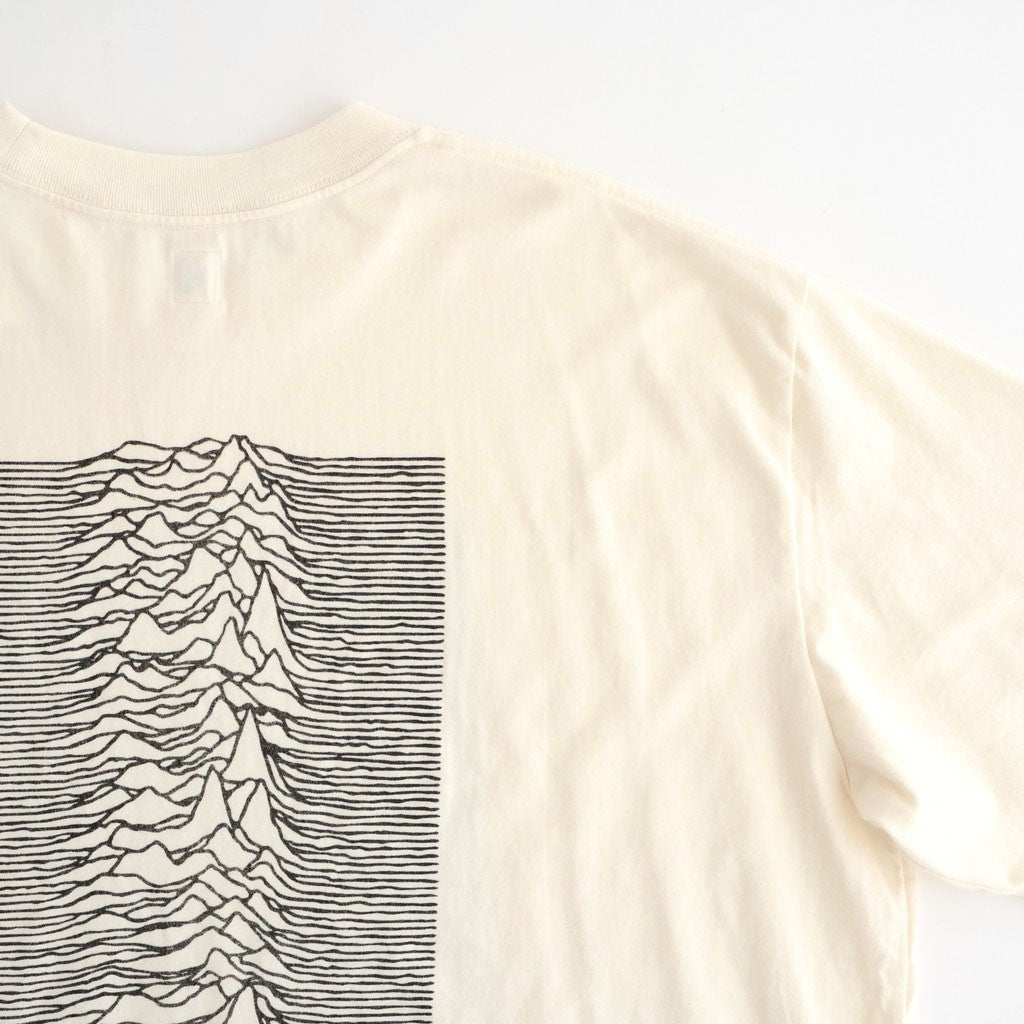 JD UNKNOWN PLEASURES Invert WIDE #Ivory [bROOTS25S34S26JD001]