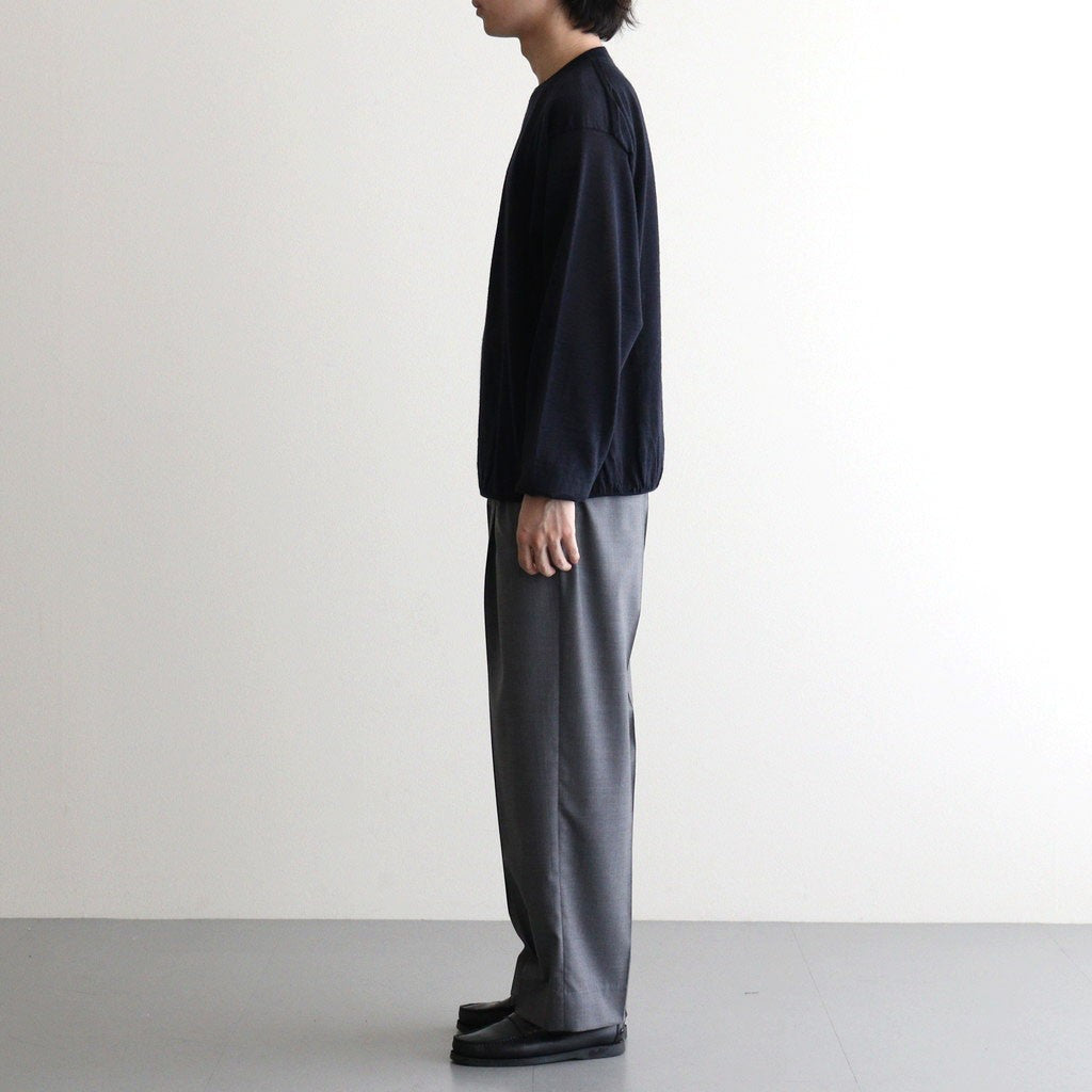 CHOMA CREW NECK #NAVY [BN-26SM-058]