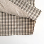 Organic Cotton Rambling Check Shirts Jacket #Beige check [6061-1104]