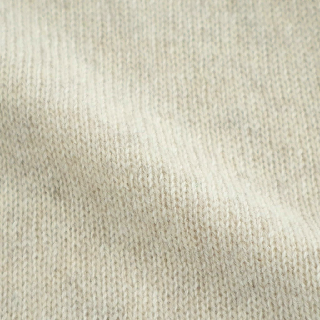 All-yak Crewneck #Ntural White [NEP-AW2408]