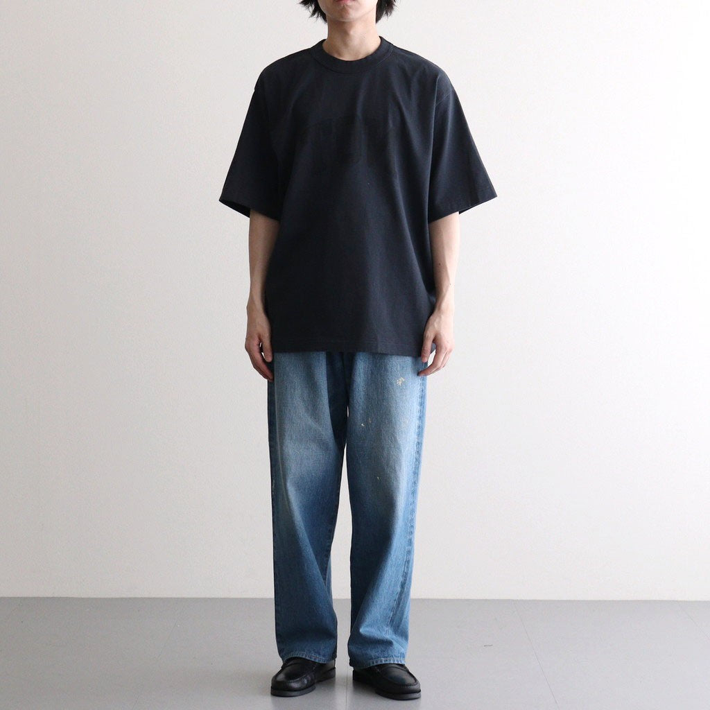 NOT-PRINCE 88/12 Print Tee WIDE #NightBlack×Black-PT [bROOTS25S36S26B]