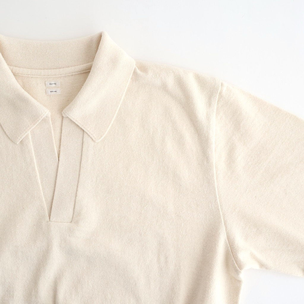 Co/Silk Nep Skipper Cropped Sleeve #Ivory [BHS26S029]