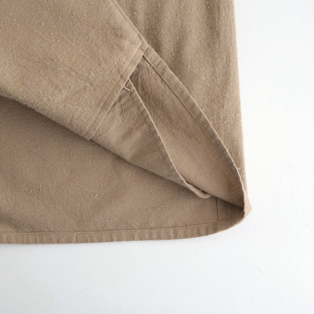 Silk/Cotton Nep Cardigan Jacket #Beige [BHS26S019]