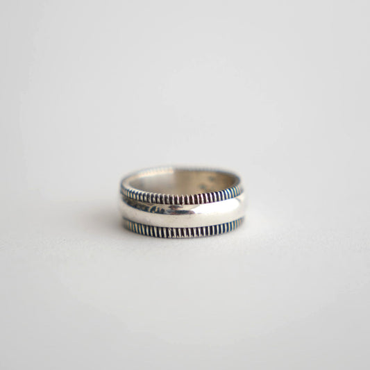 STEVE ARVISO Filing Edge Ring #SILVER