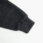 THERMAL FLEECE HALF ZIP TOP #CHARCOAL [SM62MC002]