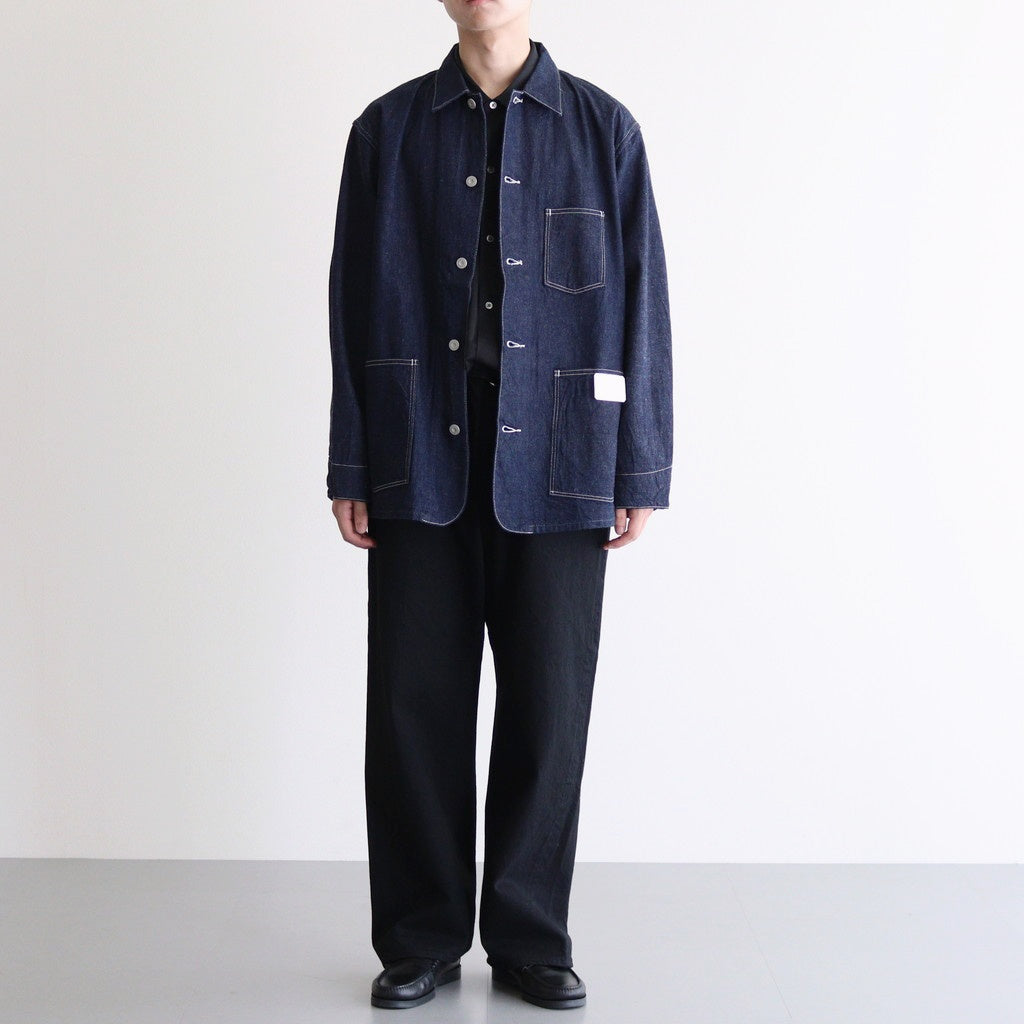 DENIM CHORE JACKET #INDIGO [PM-OTE30]