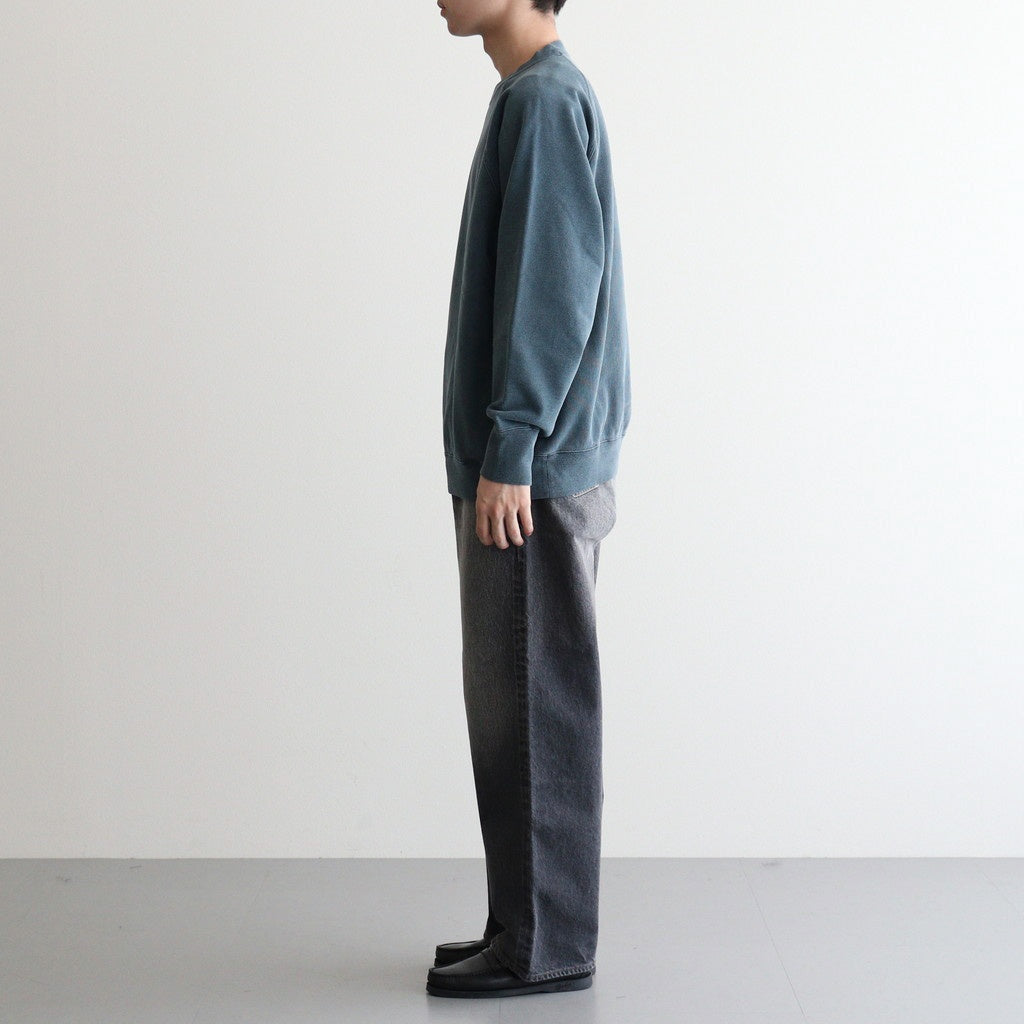 FADE COLOR JUMBERCA URAKE CREW NECK #FADE NAVY [BN-25FM-033]