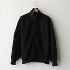 Pe/silk Fleece Track Jacket #HeatherBlack [BHS24F029]