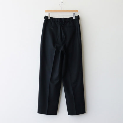 DOUBLE PLEATED TROUSERS #BLACK [A24C17PT02C]