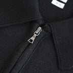 Co/Silk Nep Harf-Zip P/O #Black [BHS25S037S26]