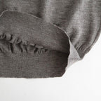 CHOMA CREW NECK #GREIGE [BN-26SL-039]