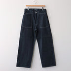 MIL DENIM FATIGUE TROUSERS #INDIGO [PM-PTM35]