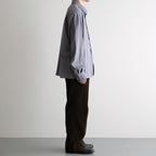 SQUARE SHIRT #BROWN CHECK [A26C11SH02C]