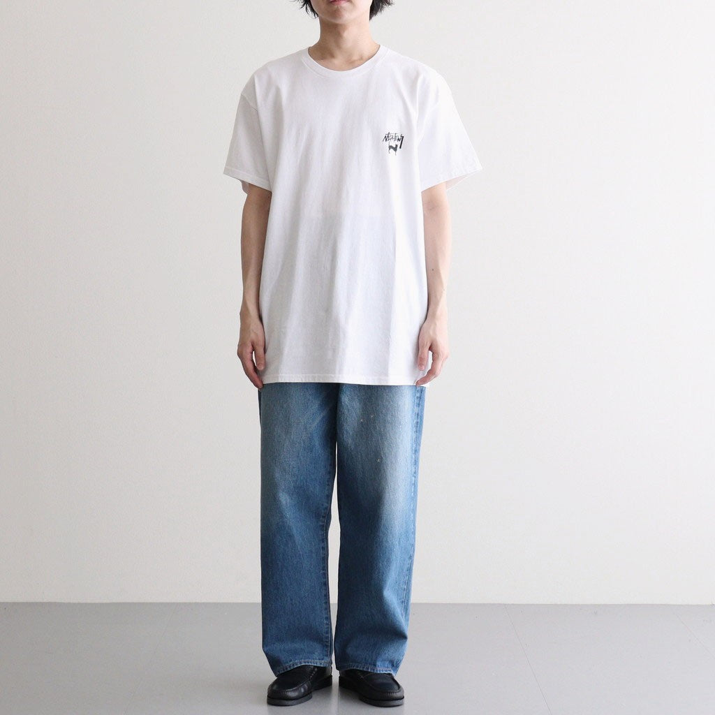 DN CAT SHORT SLEEVE T-SHIRT #WHITE [DNS26T06]