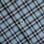 COMFORT FIT SHIRT #BLUE CHECK [A26C17SH02C]