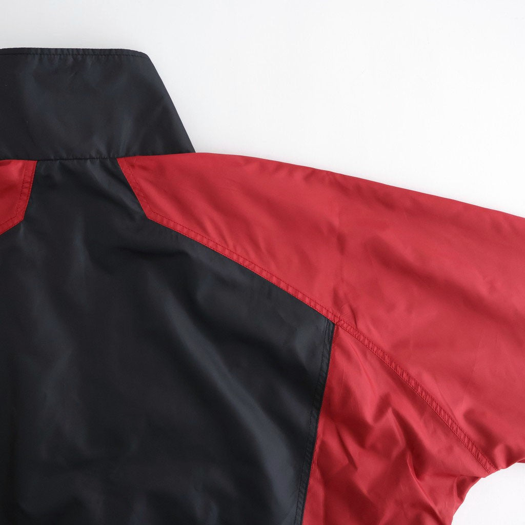 PANEL COLOR TRACK JACKET #RED/BLK [DNS26B02]