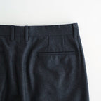 Wool Flannel Tuckless Waide Trousers #TOP Gray [NEP-AW2504M]