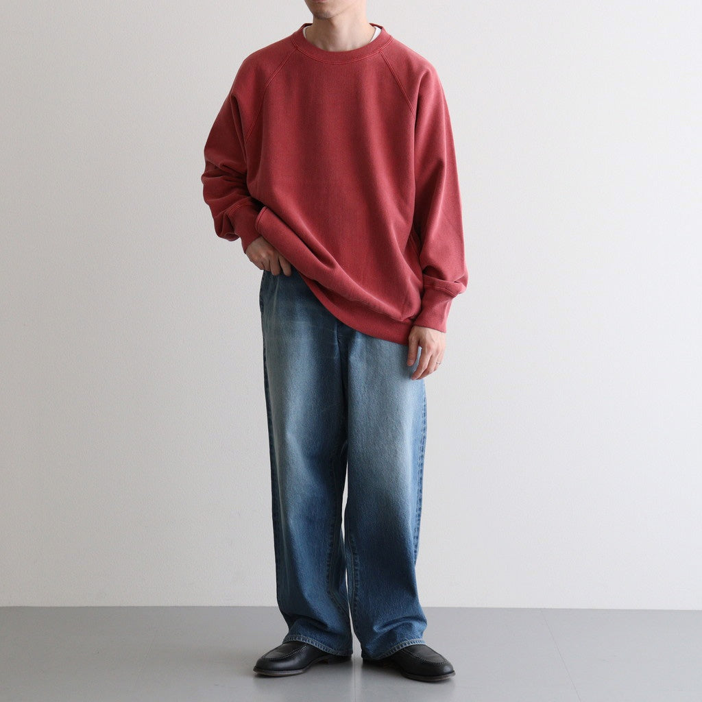 FADE COLOR JUMBERCA URAKE CREW NECK #FADE RED [BN-25FM-033]