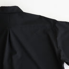 COMFORT FIT S/S SHIRT #BLACK [A25B03SH01B]