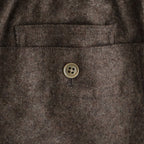 Wool Nylon Melton Pants #Brown [S26FC053]