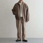 FRONT TUCK ARMY TROUSER #DUNE [252OJ-PT07]