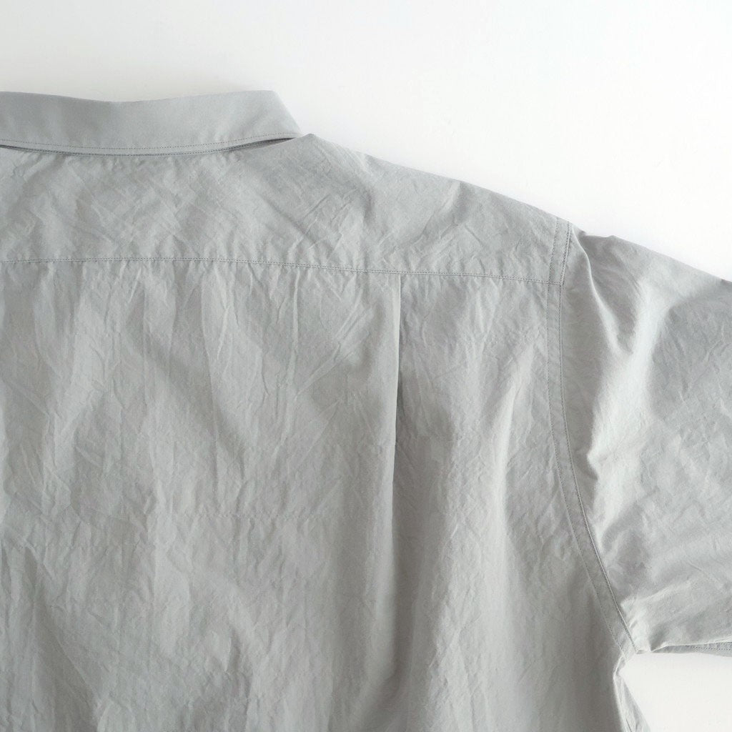 Regular Collar Wind Shirt #Gray [S26SG082]