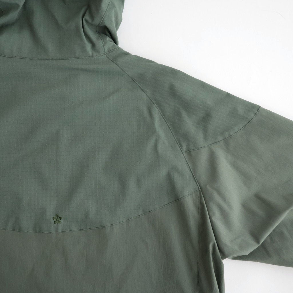 Rambling Round Active Hooded Blouson #Sage [6063-2509]