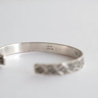 HENRY MARIANO スタンプバングル D #SILVER