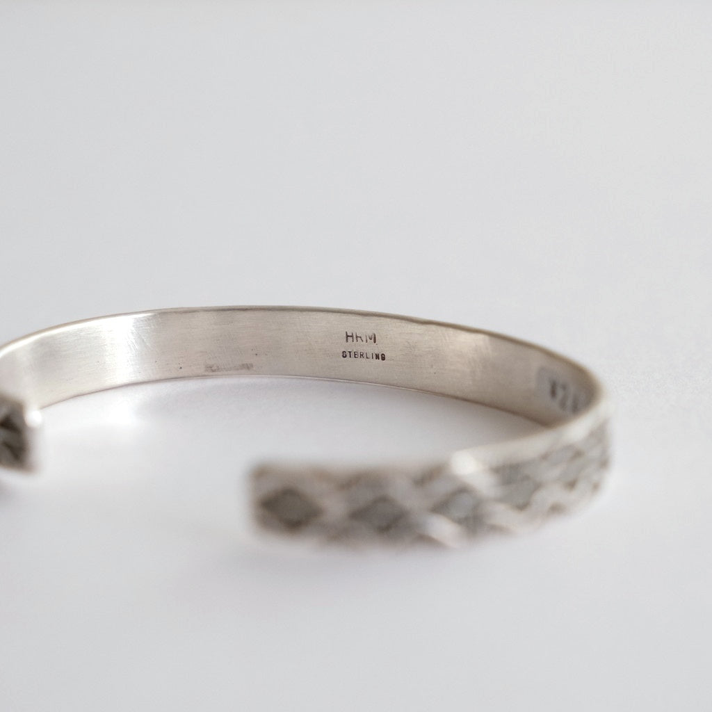 HENRY MARIANO スタンプバングル D #SILVER