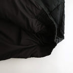 HIGH-COUNT SILK MITTEN PUFF JACKET #BLACK [252OJ-JK13]