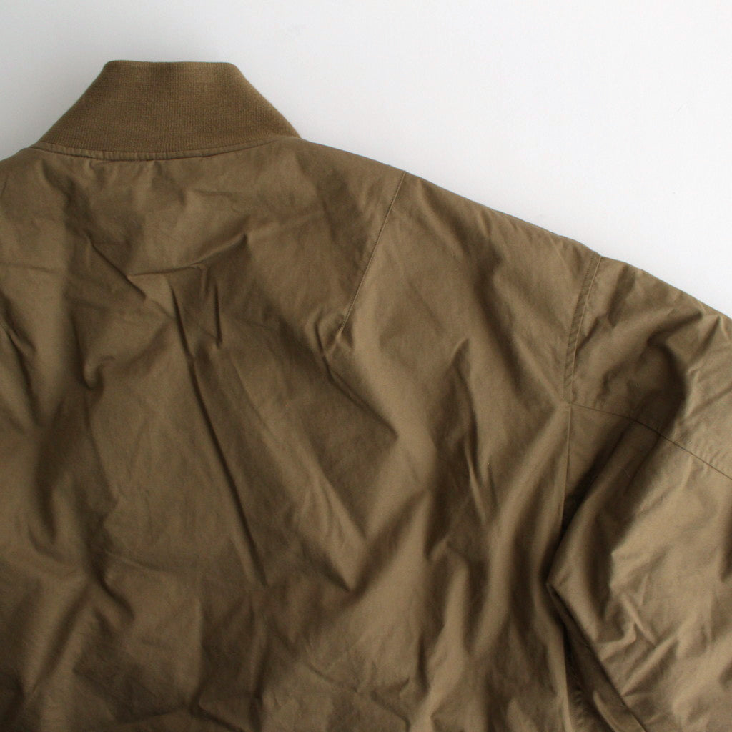 Insulation Varsity Jacket #Light Brown [S24FY020]