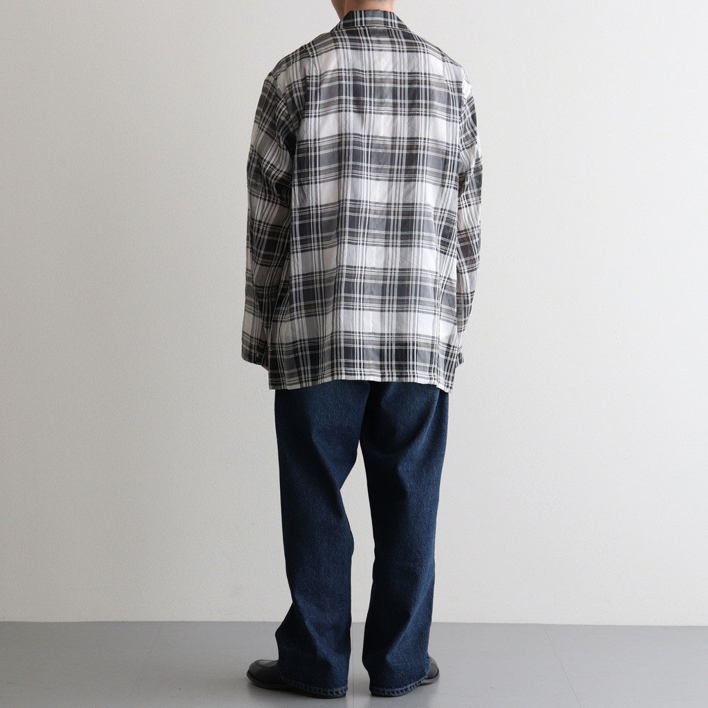 Summer Weight Over Jacket #Check [NEP-SS2641]